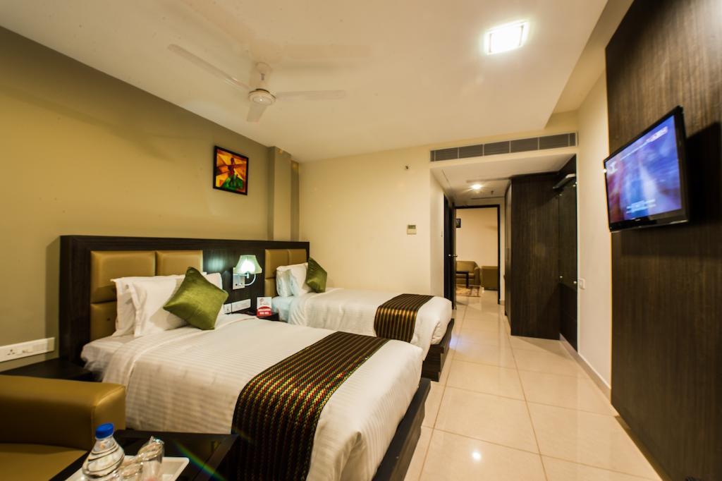 Plaza Hotel Trichy Tiruchirappalli Rum bild