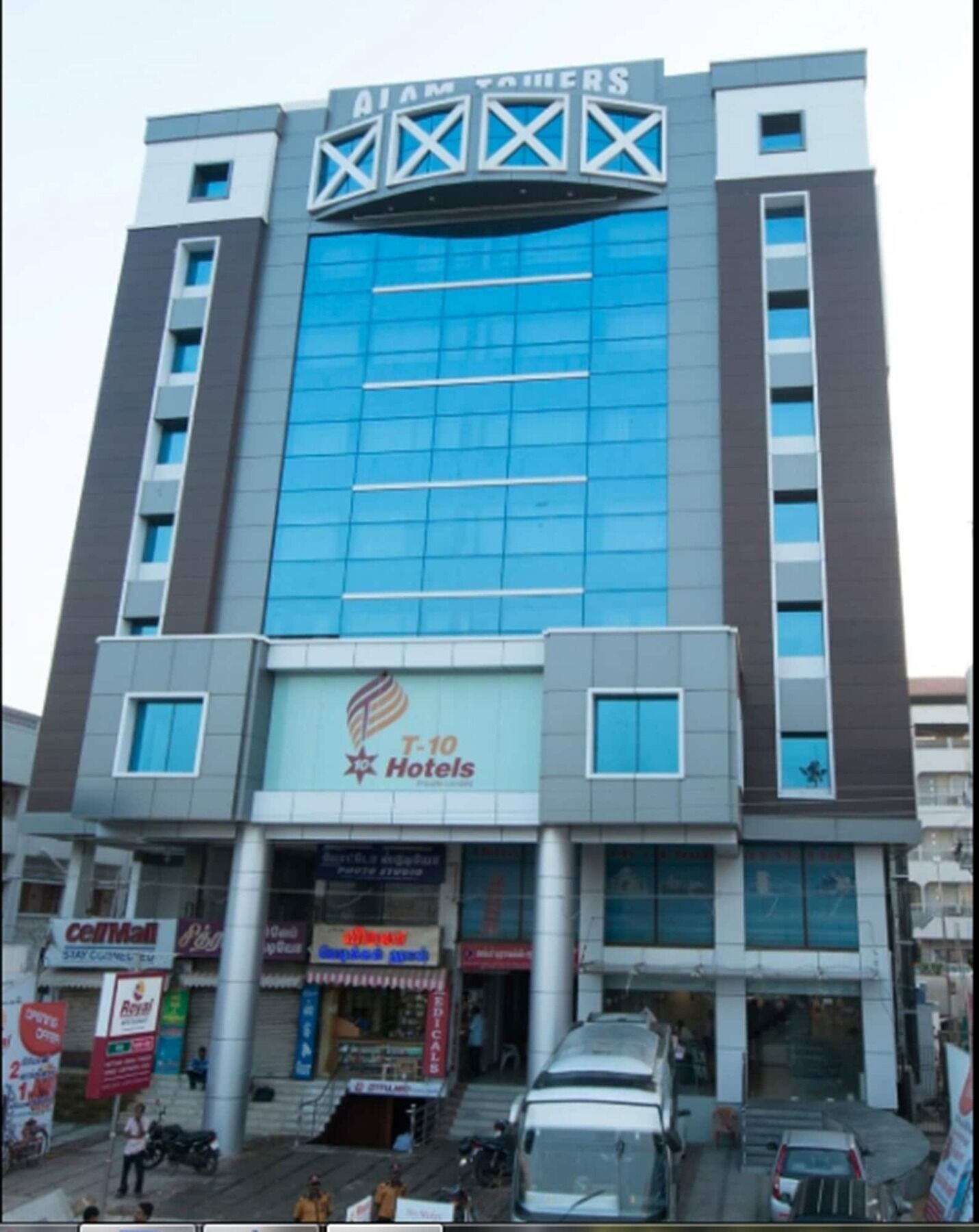 Plaza Hotel Trichy Tiruchirappalli Exteriör bild